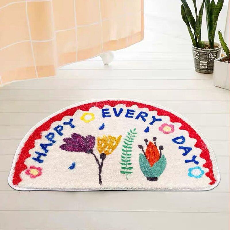 Shaggy Plush Door Mats Cartoon Flower Kitchen Area Rugs Anti Slip Bathroom Carpet Hallway Welcome Floor Mats Entrance Doormat 40x60cm
Shaggy Plush Door Mats Cartoon Flower Kitchen Area Rugs Anti Slip Bathroom Carpet Hallway Welcome Floor Mats Entrance Doormat 40x60cm