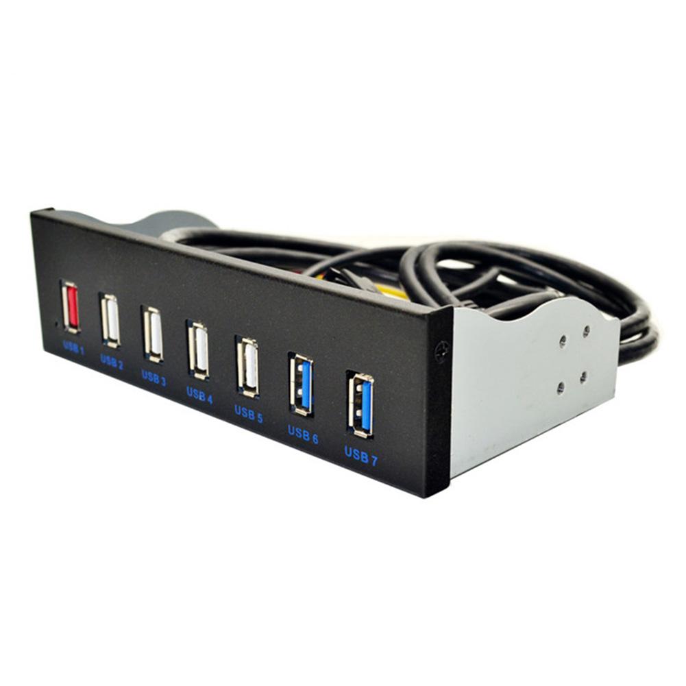 5.25 inch Desktop Front Panel 19 Pin to 2 USB 3.0+4 USB 2.0+BC1.2 Fast Charger
5.25 inch Desktop Front Panel 19 Pin to 2 USB 3.0+4 USB 2.0+BC1.2 Fast Charger