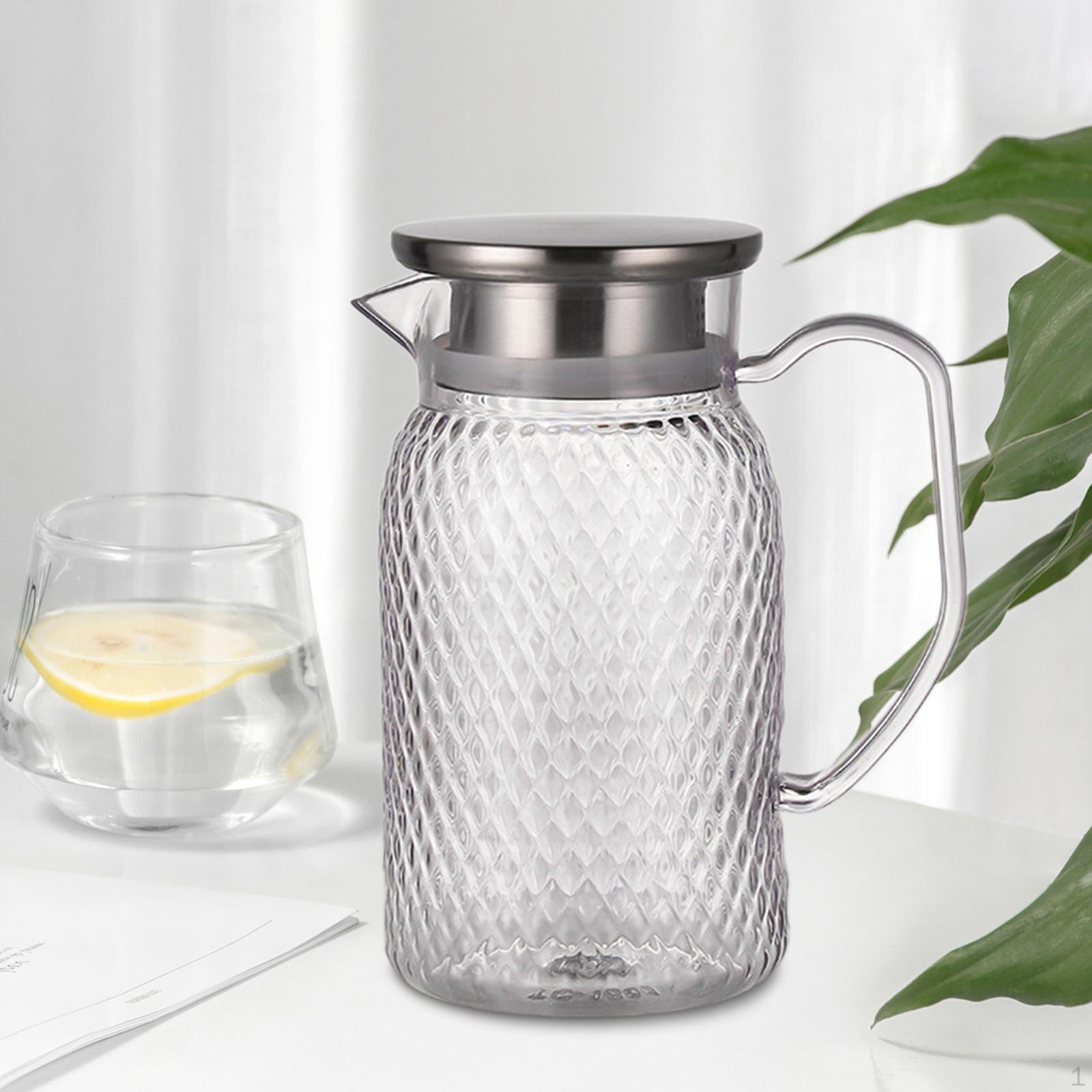 Кувшин для напитков, холодный графин с ручкой, прозрачное кафе для послеобеденного чая steel lid argent
Кувшин для напитков, холодный графин с ручкой, прозрачное кафе для послеобеденного чая steel lid argent