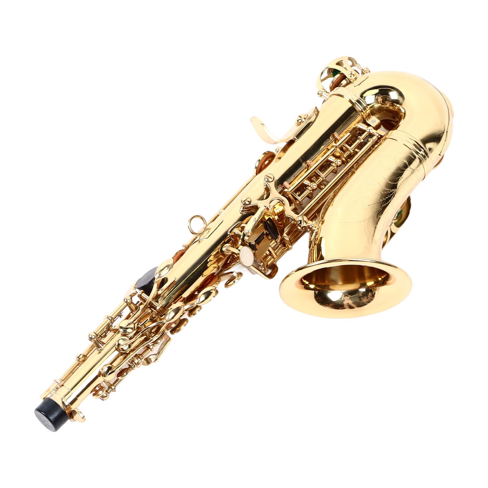 Kids Saxophone B Flat Brass Soprano Sax Instrument Set Kit for Children Beginner Practice
Kids Saxophone B Flat Brass Soprano Sax Instrument Set Kit for Children Beginner Practice