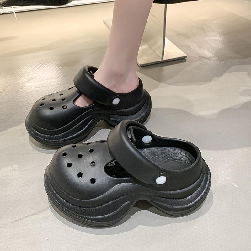 Fashion Women Platform Sandals DIY Laceup Fashion Clogs Thick Sole Summer Garden Shoes Ladies Home Street Slippers Beach Wedges Slides 35-36
Fashion Women Platform Sandals DIY Laceup Fashion Clogs Thick Sole Summer Garden Shoes Ladies Home Street Slippers Beach Wedges Slides 35-36