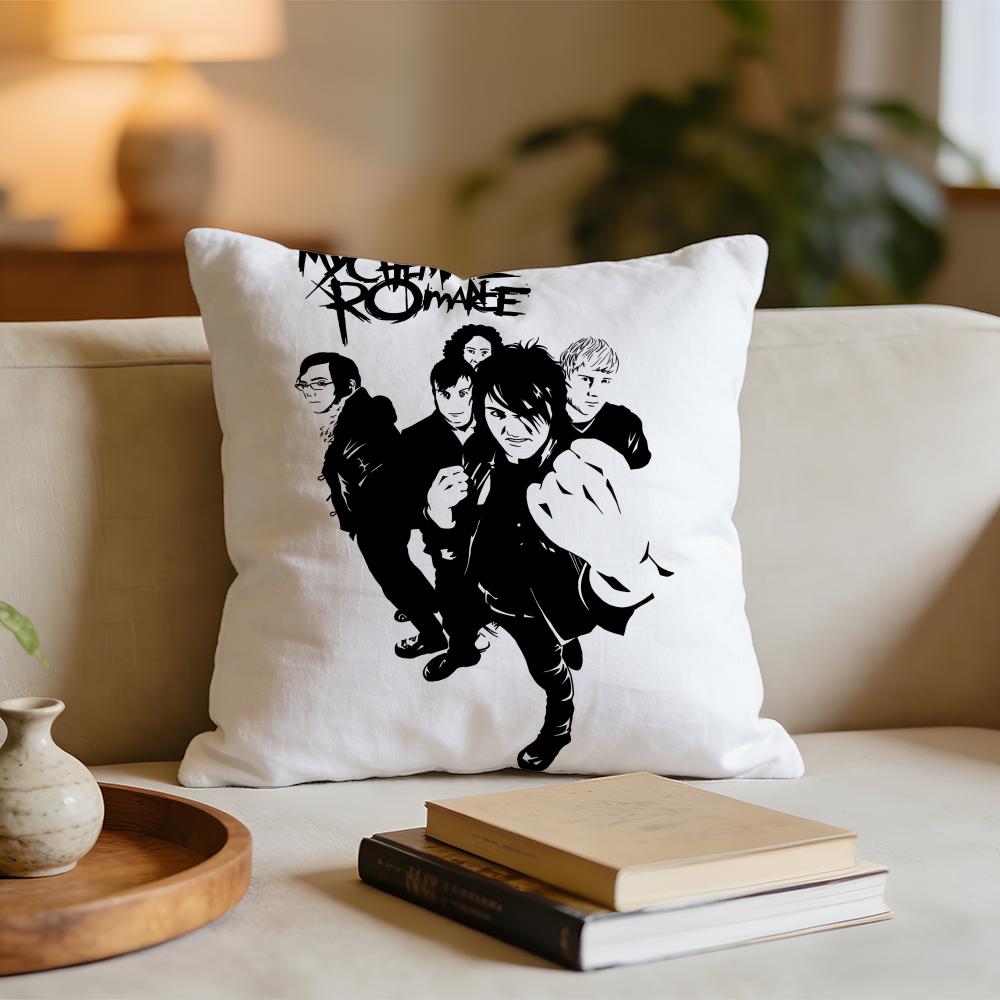 My CChemical RomanceS Band Cushion Cover Short plush pillowcase for bed sofa carwashable 30x30cm
My CChemical RomanceS Band Cushion Cover Short plush pillowcase for bed sofa carwashable 30x30cm