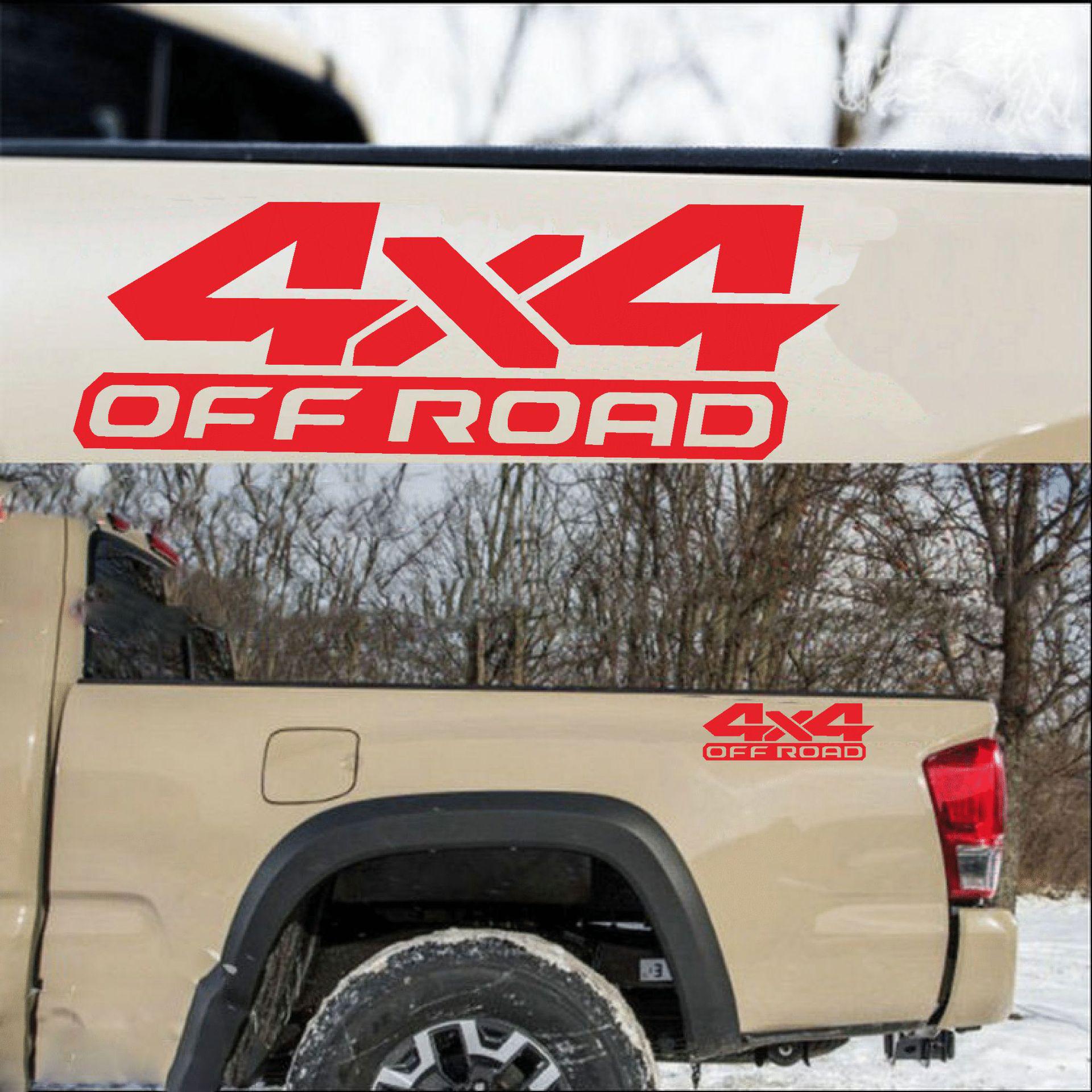 Наклейка 4x4 для кузова пикапов Ford F-Series и Dodge RAM красный
Наклейка 4x4 для кузова пикапов Ford F-Series и Dodge RAM красный