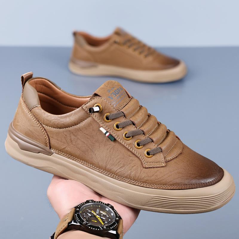 2025 spring new baita men s tide breathable cowhide men s casual leather shoes driving a pedal Doudou shoes 38
2025 spring new baita men s tide breathable cowhide men s casual leather shoes driving a pedal Doudou shoes 38
