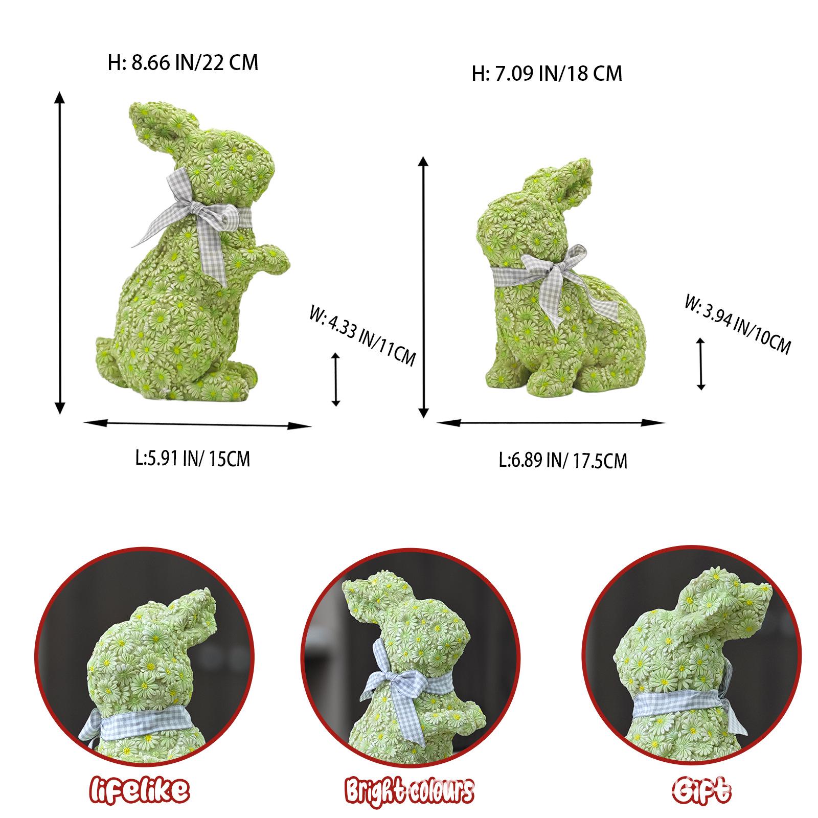 Resin Easter Bunny Sculpture: Outdoor Garden & Courtyard Decoration, Valentine s Day Gift зелёный
Resin Easter Bunny Sculpture: Outdoor Garden & Courtyard Decoration, Valentine s Day Gift зелёный