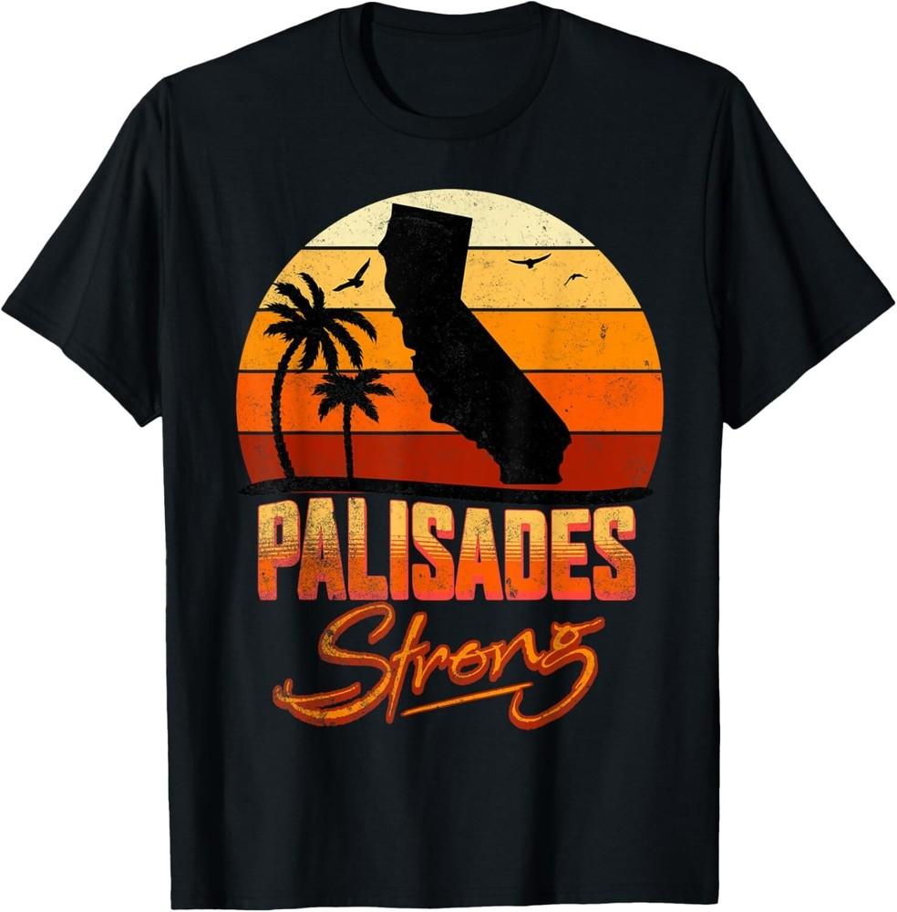 Palisades California Strong Vintage Pacific Palisades Strong Gift Unisex T-Shirt S
Palisades California Strong Vintage Pacific Palisades Strong Gift Unisex T-Shirt S