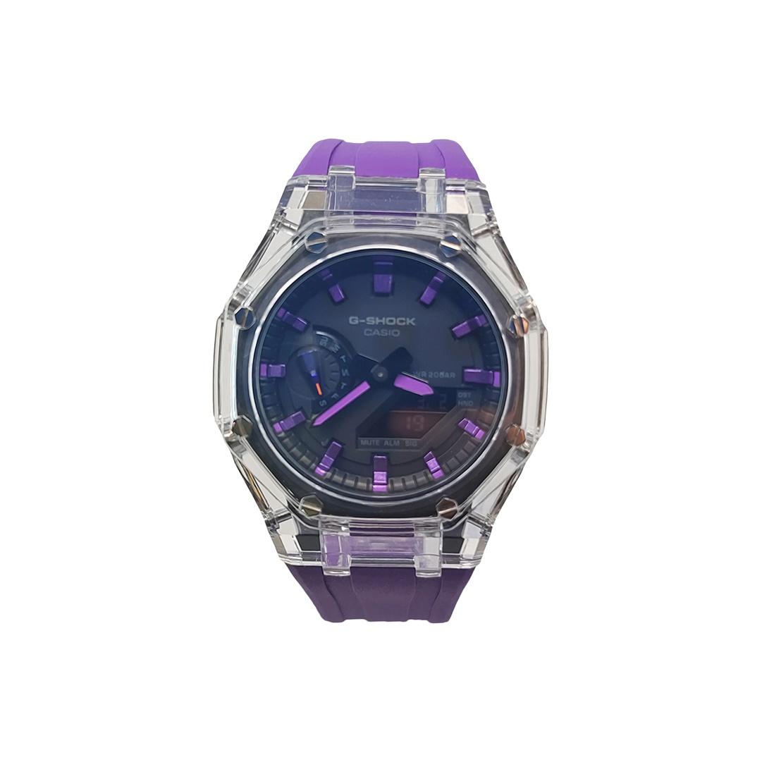 CASIO Мужские Жидкокристаллические, Аналоговые Двойной Дисплей Серия Черные Часы GA-2100-1A1(Watch3--) Glacier Purple Needle
CASIO Мужские Жидкокристаллические, Аналоговые Двойной Дисплей Серия Черные Часы GA-2100-1A1(Watch3--) Glacier Purple Needle