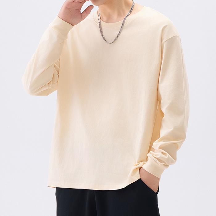 Cotton Long-sleeved T-shirt for Men In Spring and Autumn New Pure Cotton Round Neck T-shirt for Men with Screw Bottoming Shirt 3XL
Cotton Long-sleeved T-shirt for Men In Spring and Autumn New Pure Cotton Round Neck T-shirt for Men with Screw Bottoming Shirt 3XL