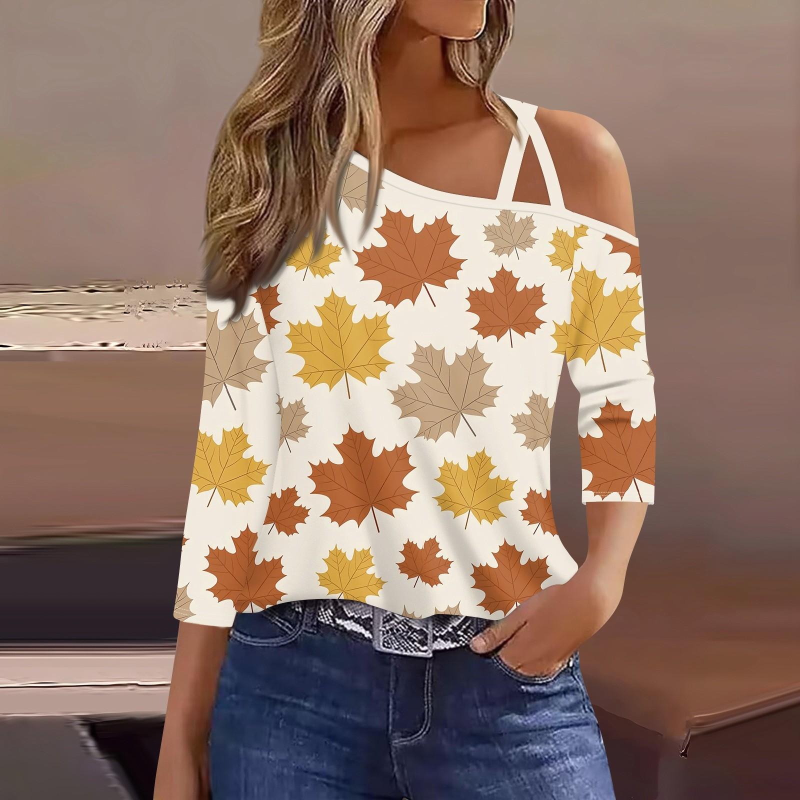 Женская футболка Футболка с принтом Рукав 3/4 Повседневные Выходные Мода Классический с открытыми плечами Обычный Топ XL жёлтый
Женская футболка Футболка с принтом Рукав 3/4 Повседневные Выходные Мода Классический с открытыми плечами Обычный Топ XL жёлтый