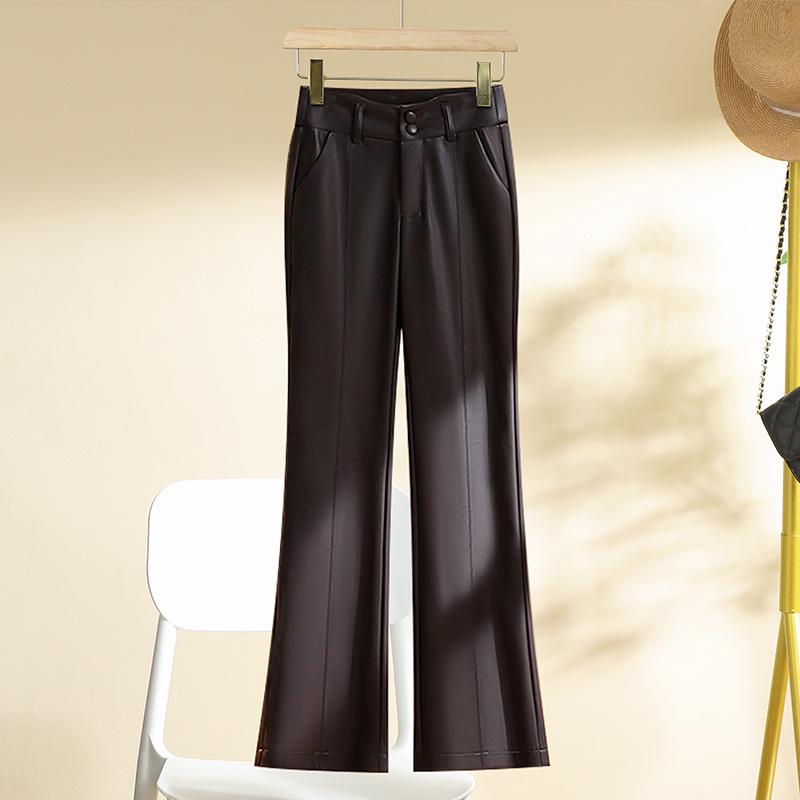 Women s High Waist Slimming PU Leather Flare Pants - Autumn/Winter 2024 28 (105-115 lbs)
Women s High Waist Slimming PU Leather Flare Pants - Autumn/Winter 2024 28 (105-115 lbs)