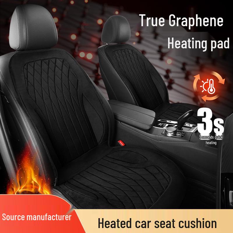 Universal 12V/24V Graphene Car Heating Cushion for Winter Coffee Single Seat
Universal 12V/24V Graphene Car Heating Cushion for Winter Coffee Single Seat