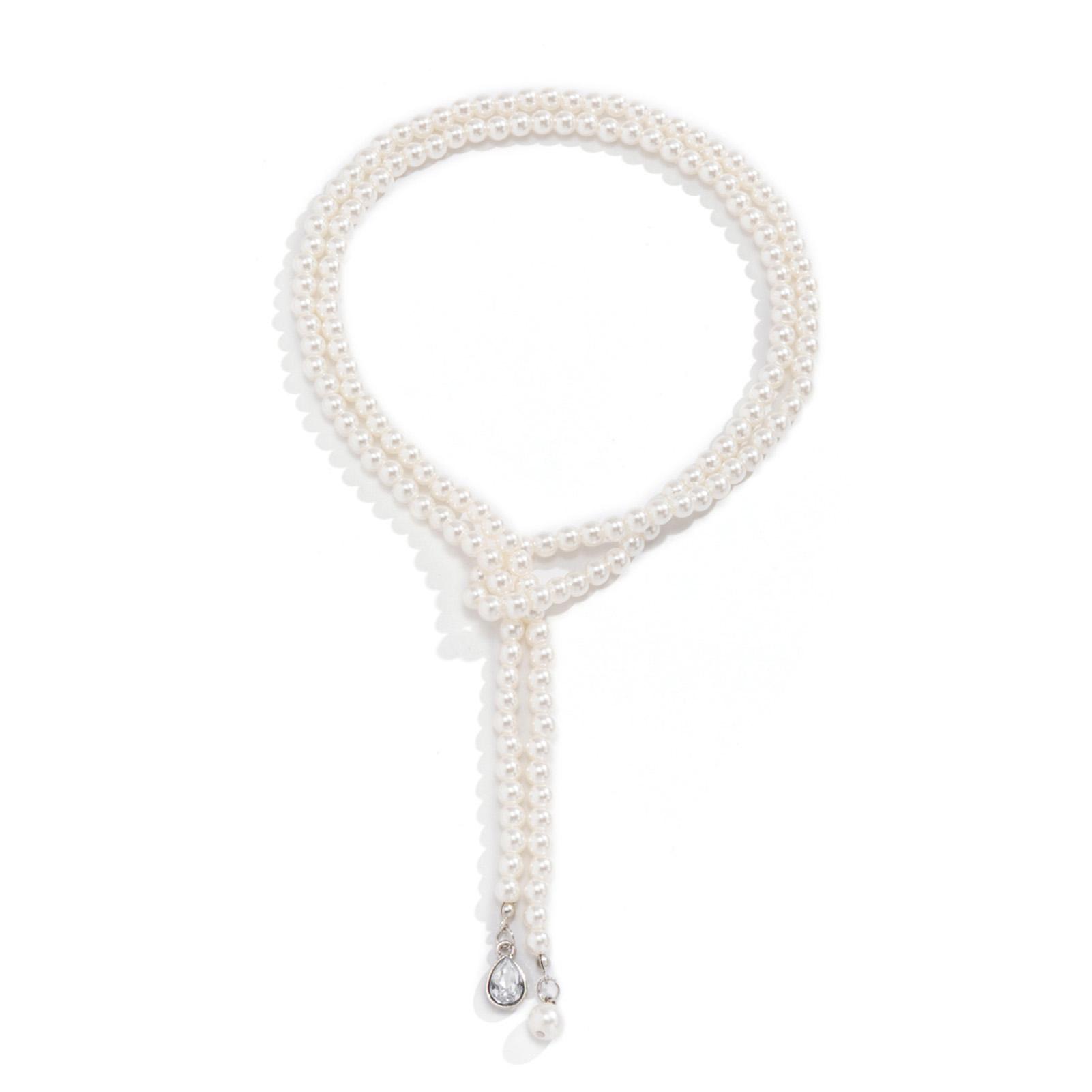 Multilayer Pearl Necklace Vintage Stylish Elegant Layered Jewelry Neck Chain for Women Girls White One Size
Multilayer Pearl Necklace Vintage Stylish Elegant Layered Jewelry Neck Chain for Women Girls White One Size