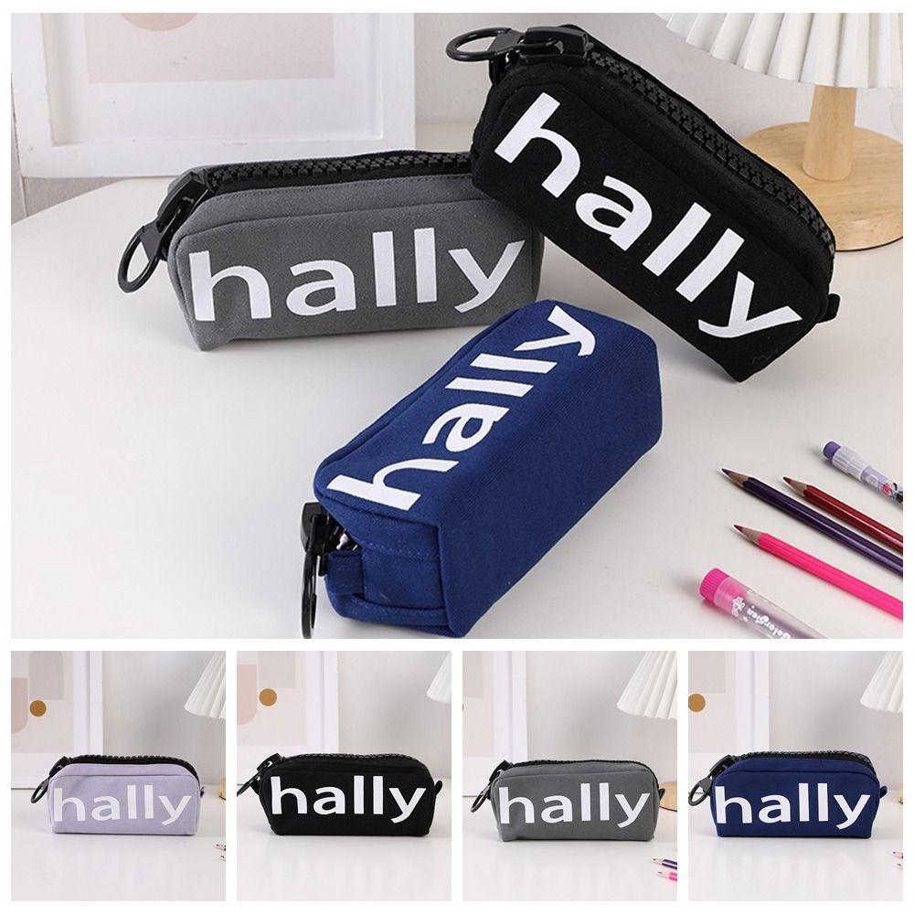 Simple Stationery Storage Bag Fashion Style Pencil Bag Durable Canvas Large Zipper Pen Bag Kids style 1
Simple Stationery Storage Bag Fashion Style Pencil Bag Durable Canvas Large Zipper Pen Bag Kids style 1