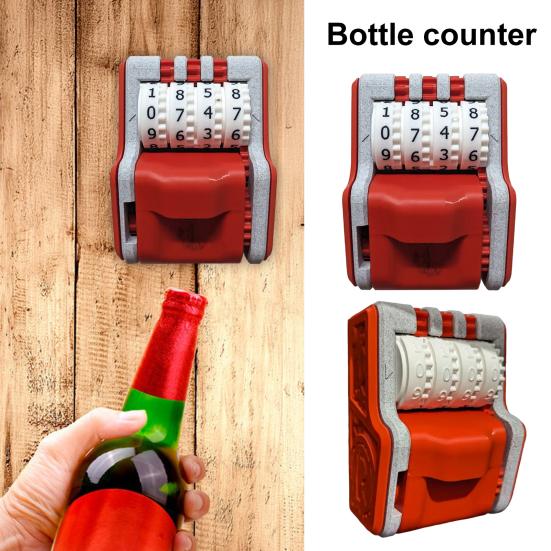 Magnetic Counting Bottle Opener Wall Mounted Refrigerator Cap Collector Beer Counter for Drink Lovers Track Drinking Volume
Magnetic Counting Bottle Opener Wall Mounted Refrigerator Cap Collector Beer Counter for Drink Lovers Track Drinking Volume