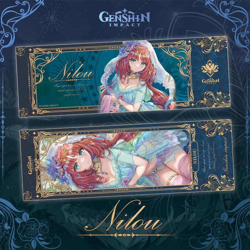 Genshin Impact Fatui Series Tartaglia Arlecchino II Dottore Двосторонній лазерний квиток із штампом Аніме-закладка Орнаменти 5
Genshin Impact Fatui Series Tartaglia Arlecchino II Dottore Двосторонній лазерний квиток із штампом Аніме-закладка Орнаменти 5