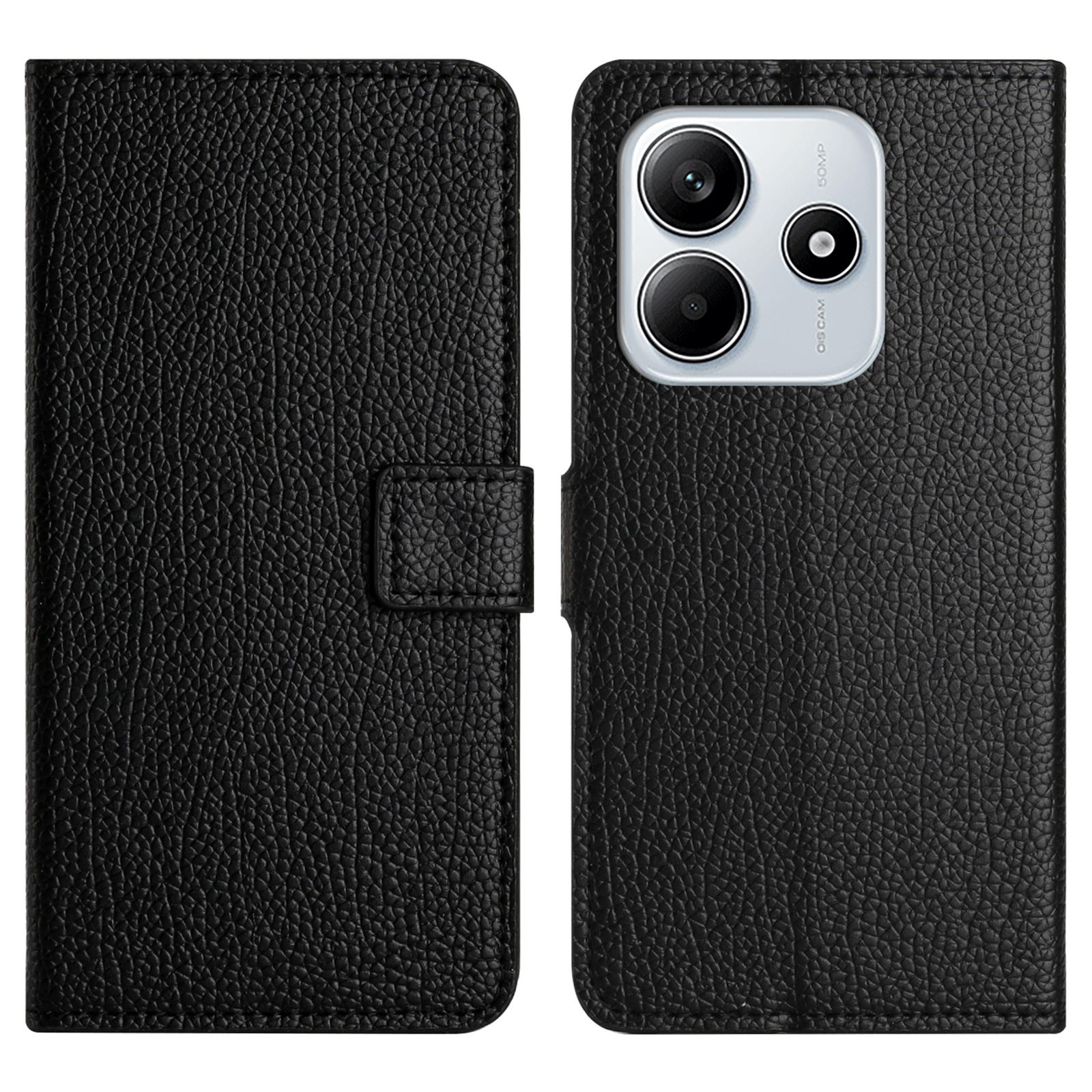 For Xiaomi Redmi Note 14 5G Case PU Leather Wallet Phone Cover Litchi Texture, Black A
For Xiaomi Redmi Note 14 5G Case PU Leather Wallet Phone Cover Litchi Texture, Black A