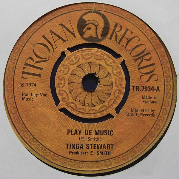7inch Record TINGA STEWART - Play De Music TR7934 Trojan Records 1974 UK Reggae, Ska & Dub Used
7inch Record TINGA STEWART - Play De Music TR7934 Trojan Records 1974 UK Reggae, Ska & Dub Used