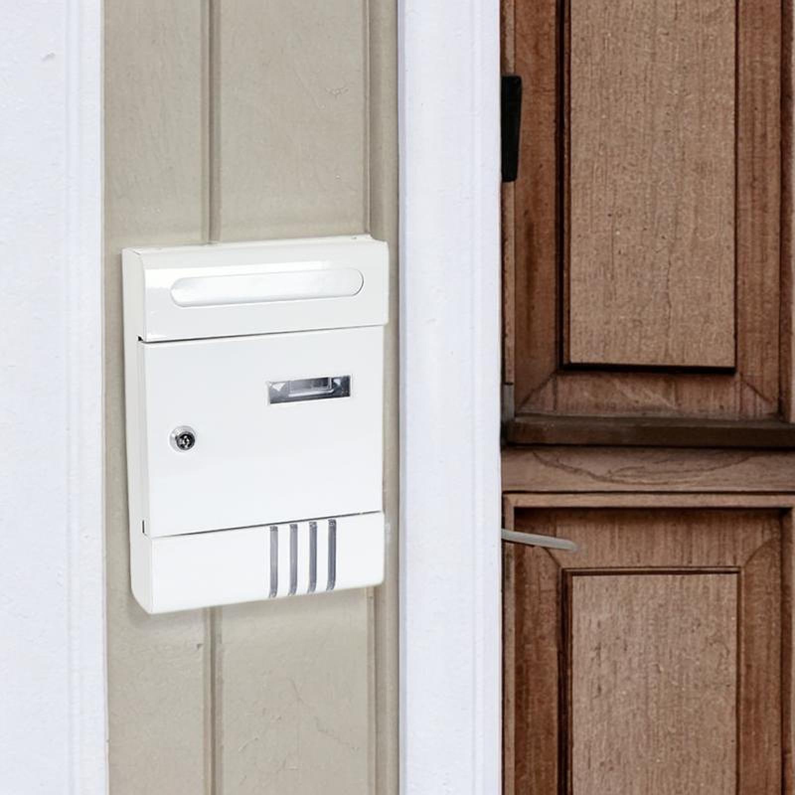 Собранный почтовый ящик для журналов, запираемый почтовый ящик, почтовый ящик для ворот, внешний белый
Собранный почтовый ящик для журналов, запираемый почтовый ящик, почтовый ящик для ворот, внешний белый