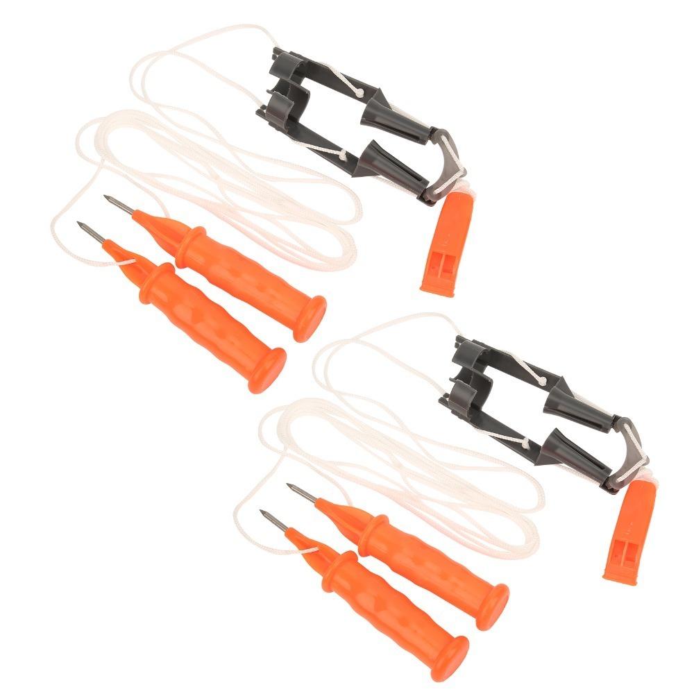 2PCS with Emergency Whistle Ice Fishing Safety Picks with Safety Belt Length 18cm Ice Safety Picks Orange Handle помаранчевий
2PCS with Emergency Whistle Ice Fishing Safety Picks with Safety Belt Length 18cm Ice Safety Picks Orange Handle помаранчевий