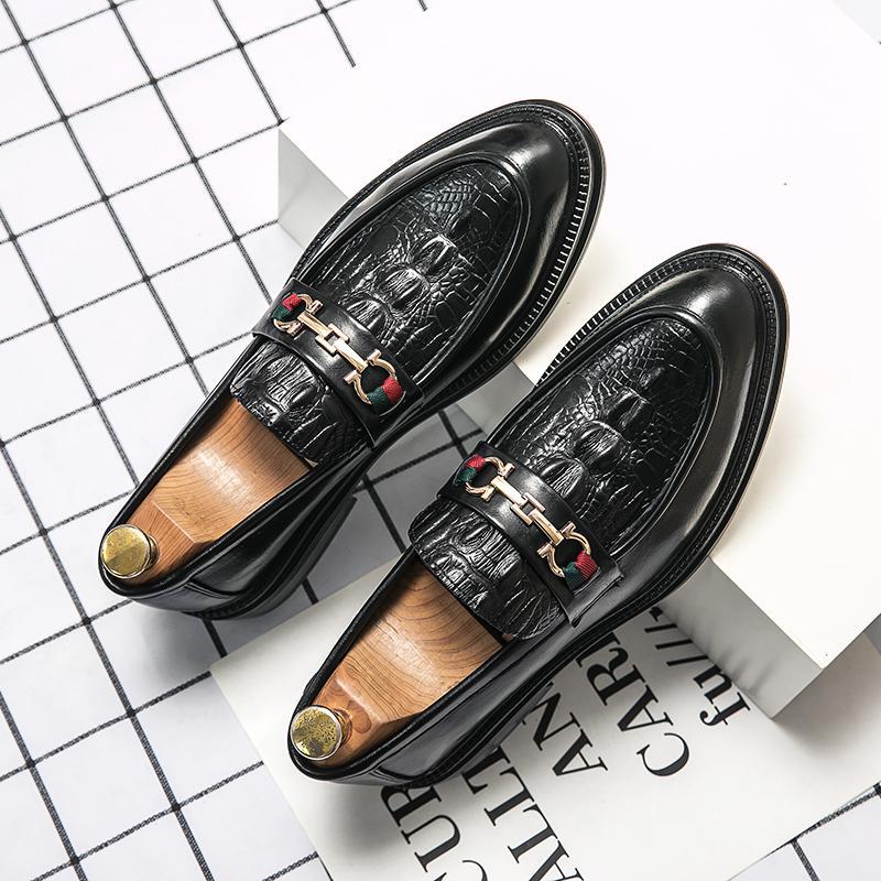 Nightclub Hairstylist Pointed Casual Leather Men s British Vintage Lazy Business Beanie Men s Shoes 45
Nightclub Hairstylist Pointed Casual Leather Men s British Vintage Lazy Business Beanie Men s Shoes 45