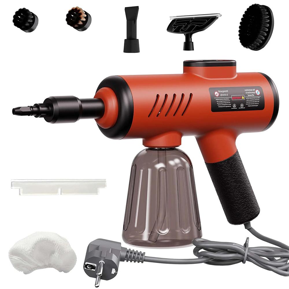 1200W Handheld Steam Cleaner High-Pressure and High-Temperature Sterilization 10s Heating Household Kitchen Hood Washer 220V EU PLUG красный
1200W Handheld Steam Cleaner High-Pressure and High-Temperature Sterilization 10s Heating Household Kitchen Hood Washer 220V EU PLUG красный