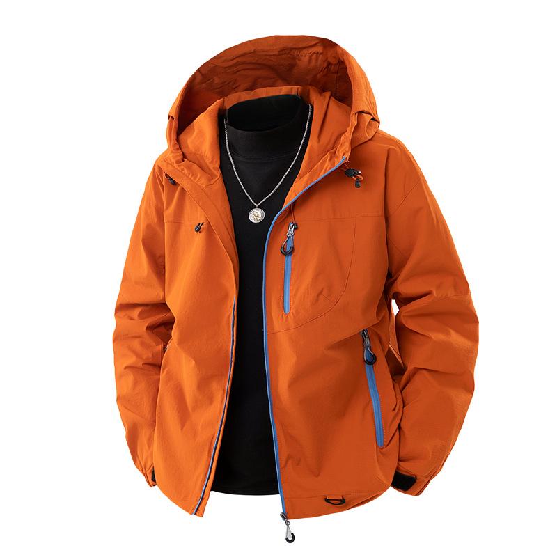 Men s Outdoor Hiking Waterproof Jacket Jacket Quick-drying Jacket Jacket Double Line Grid S оранжевый
Men s Outdoor Hiking Waterproof Jacket Jacket Quick-drying Jacket Jacket Double Line Grid S оранжевый
