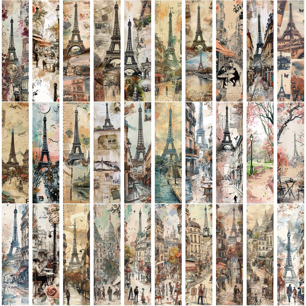 30PCS Romantic Paris Bookmark Laptop Creative Harajuku Home Student Supplies Gifts Reading Book DIY Aesthetic Landscaping Card B
30PCS Romantic Paris Bookmark Laptop Creative Harajuku Home Student Supplies Gifts Reading Book DIY Aesthetic Landscaping Card B