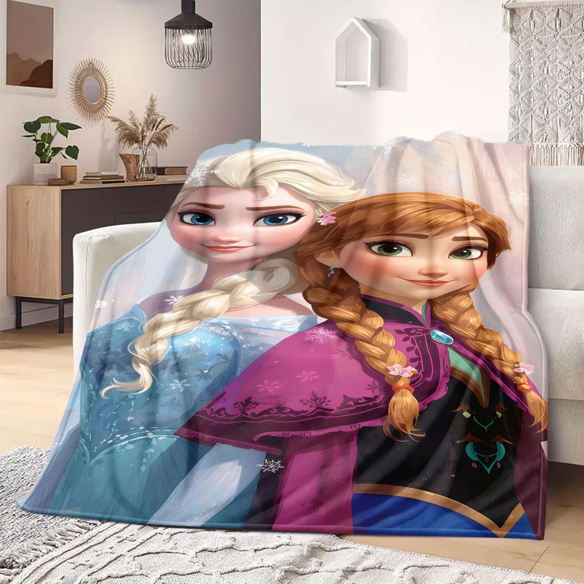 Frozen Print Flannel Blanket Cartoon Style for Sofas Beds Bedrooms Chairs Travel Picnics Home Decor All Seasons New Set 75x90cm
Frozen Print Flannel Blanket Cartoon Style for Sofas Beds Bedrooms Chairs Travel Picnics Home Decor All Seasons New Set 75x90cm