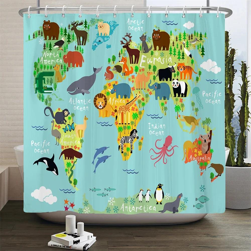 Cartoon Dinosaur Shower Curtain Bath Screen Kids Bathroom Curtains Waterproof Polyester Home Decoration With Hooks W60H190(CM)-1 Pcs
Cartoon Dinosaur Shower Curtain Bath Screen Kids Bathroom Curtains Waterproof Polyester Home Decoration With Hooks W60H190(CM)-1 Pcs