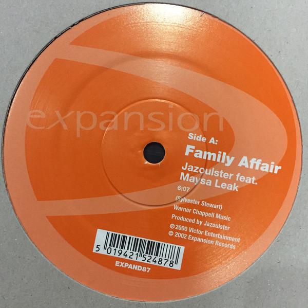 12inch Record MAYSA LEAK - Bottle / Family Affair EXPAND87 EXPANSION 2002 US Jazz Used
12inch Record MAYSA LEAK - Bottle / Family Affair EXPAND87 EXPANSION 2002 US Jazz Used