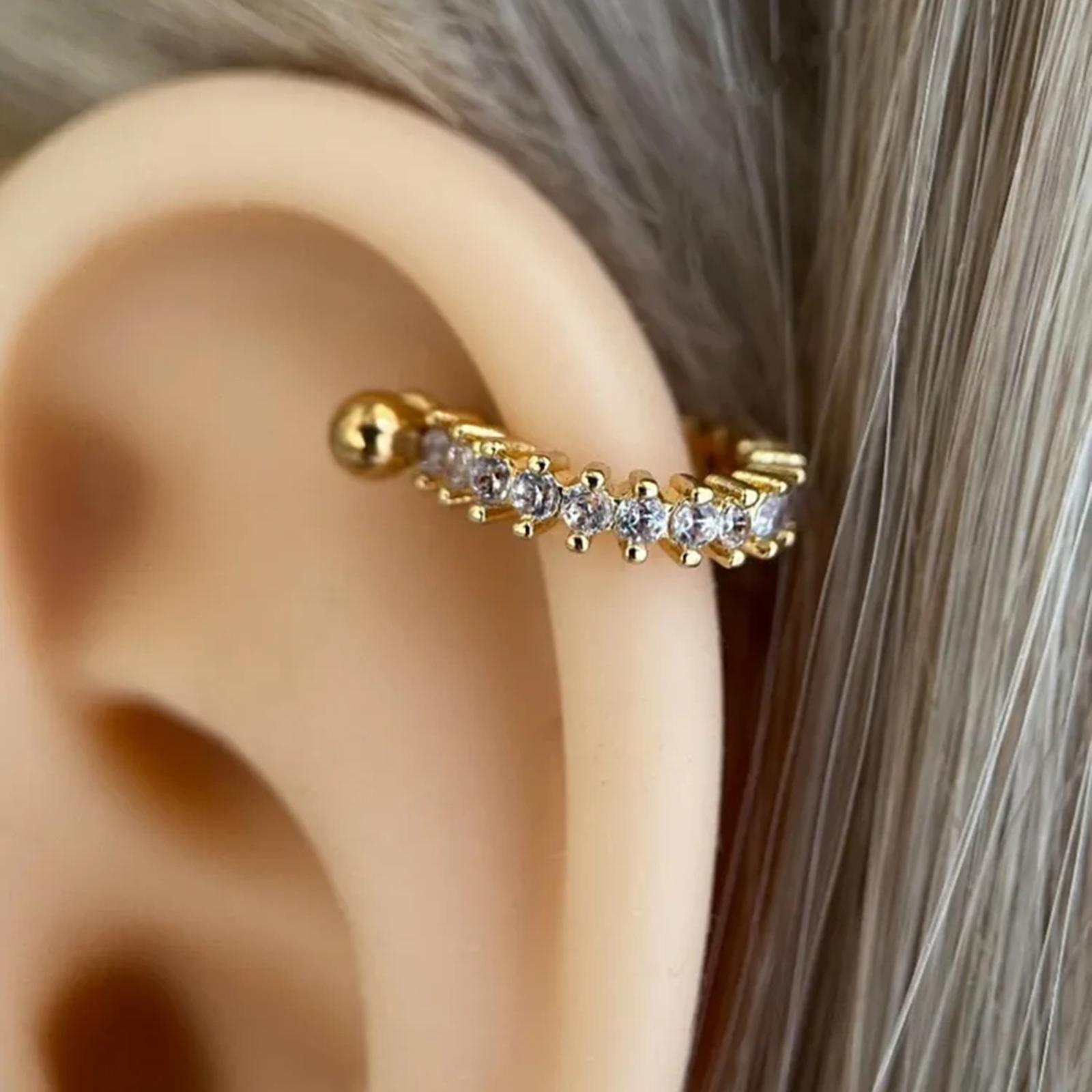 Серьги из нержавеющей стали, Серьги с микроинкрустацией, Циркониевые пусеты для мягких мочек, Украшения для пирсинга тела One Size золотой
Серьги из нержавеющей стали, Серьги с микроинкрустацией, Циркониевые пусеты для мягких мочек, Украшения для пирсинга тела One Size золотой