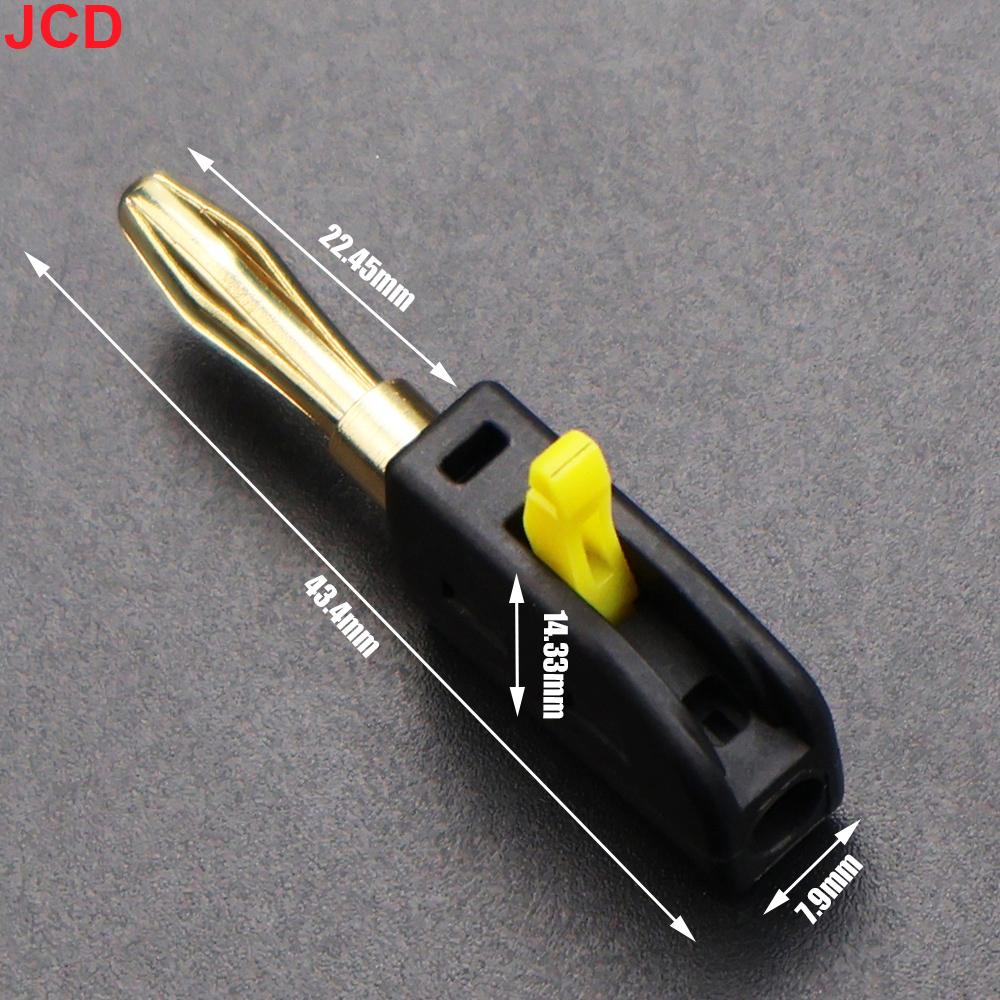 32A 4mm Solderless Banana Plug 4mm Quick Wire Connect Gold-plated Copper Banana Connectors Plugs Audio Copper Speakers Amplifier
32A 4mm Solderless Banana Plug 4mm Quick Wire Connect Gold-plated Copper Banana Connectors Plugs Audio Copper Speakers Amplifier
