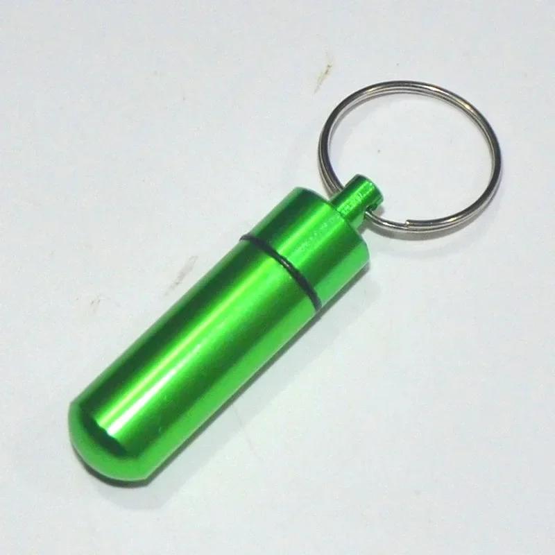 1Pc Portable Pill Holder Waterproof Mini Aluminum Storage Case Keychain Traving Hiking Medicine Box Survival Drug Carry Containe зелений
1Pc Portable Pill Holder Waterproof Mini Aluminum Storage Case Keychain Traving Hiking Medicine Box Survival Drug Carry Containe зелений