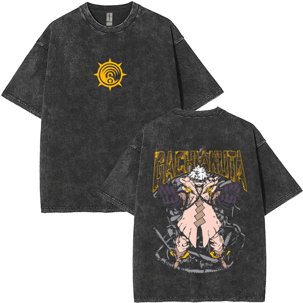 Washed Vintage Anime Gachiakuta Ludo Double Sided Print T Shirt Men Women Manga Fashion Oversized Tshirt Retro Cotton Tshirts S
Washed Vintage Anime Gachiakuta Ludo Double Sided Print T Shirt Men Women Manga Fashion Oversized Tshirt Retro Cotton Tshirts S