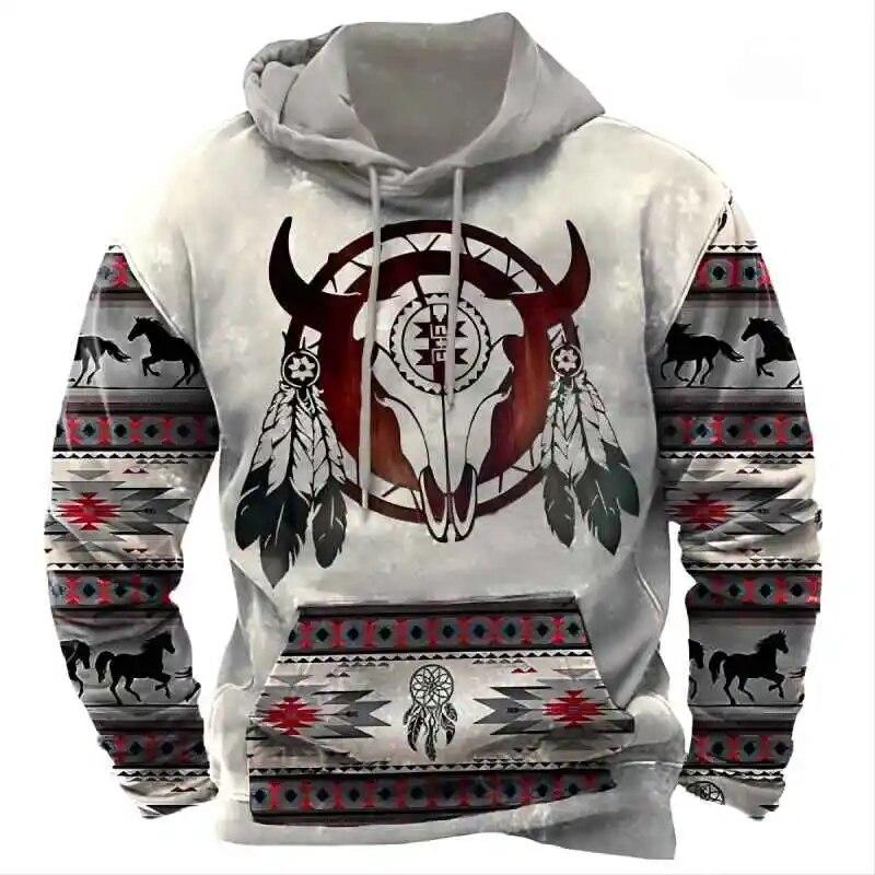 Autumn Hoodie For Men Vintage Tribal Graphic Print Fashion Long Sleeve Sweatshirts Street Casual Oversized Men s Clothing
Autumn Hoodie For Men Vintage Tribal Graphic Print Fashion Long Sleeve Sweatshirts Street Casual Oversized Men s Clothing