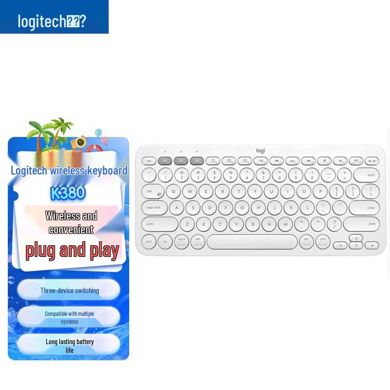 Logitech K380 Bluetooth Keyboard
Logitech K380 Bluetooth Keyboard