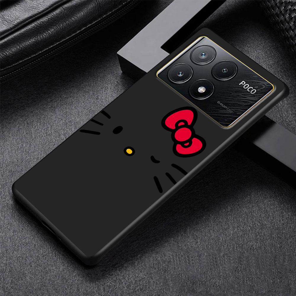 Cute Hello Kitty Case for Xiaomi Poco M3 X3 NFC X5 M5s M4 Pro 5G F3 Black Silicone Soft Phone Cover Coque Xiaomi Poco F3
Cute Hello Kitty Case for Xiaomi Poco M3 X3 NFC X5 M5s M4 Pro 5G F3 Black Silicone Soft Phone Cover Coque Xiaomi Poco F3