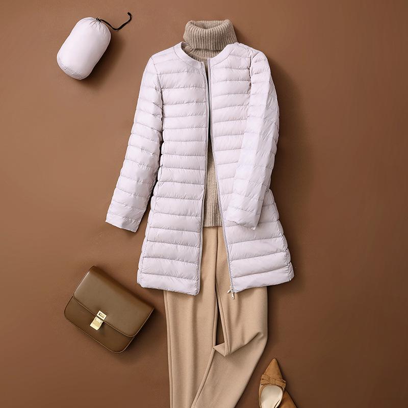 Women s Mid-Length Lightweight Down Jacket - Round Neck, Sleeveless Liner, Korean Style (2023 Autumn/Winter) 2XL
Women s Mid-Length Lightweight Down Jacket - Round Neck, Sleeveless Liner, Korean Style (2023 Autumn/Winter) 2XL