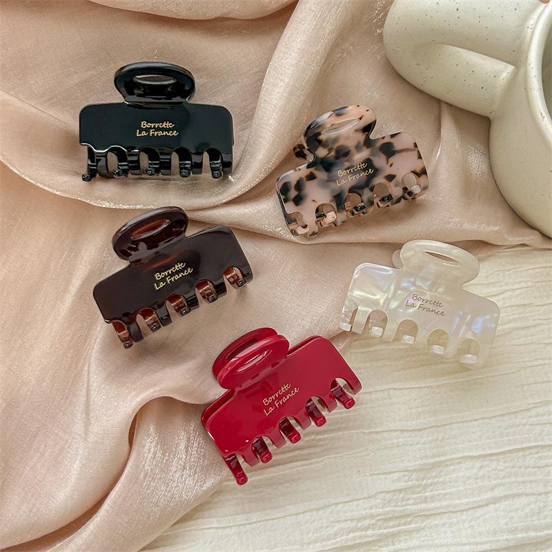 The Little Mermaid 2024 High-End Acetate Claw Clip for Women - Small Spring/Summer Hairpin Accessory
The Little Mermaid 2024 High-End Acetate Claw Clip for Women - Small Spring/Summer Hairpin Accessory