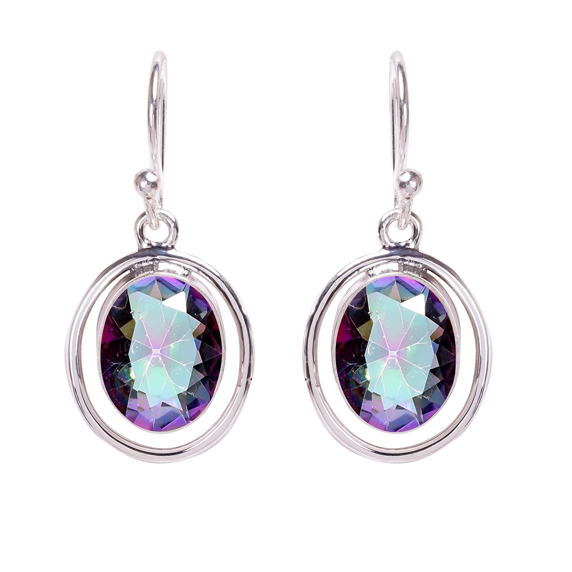 Rainbow Mystic Fire Topaz 925 Sterling Silver Earring V696, Rainbow Earring, Oval Earring, Valentin s Day Gift, Gift For Her, Birthday Gift, Handmade
Rainbow Mystic Fire Topaz 925 Sterling Silver Earring V696, Rainbow Earring, Oval Earring, Valentin s Day Gift, Gift For Her, Birthday Gift, Handmade