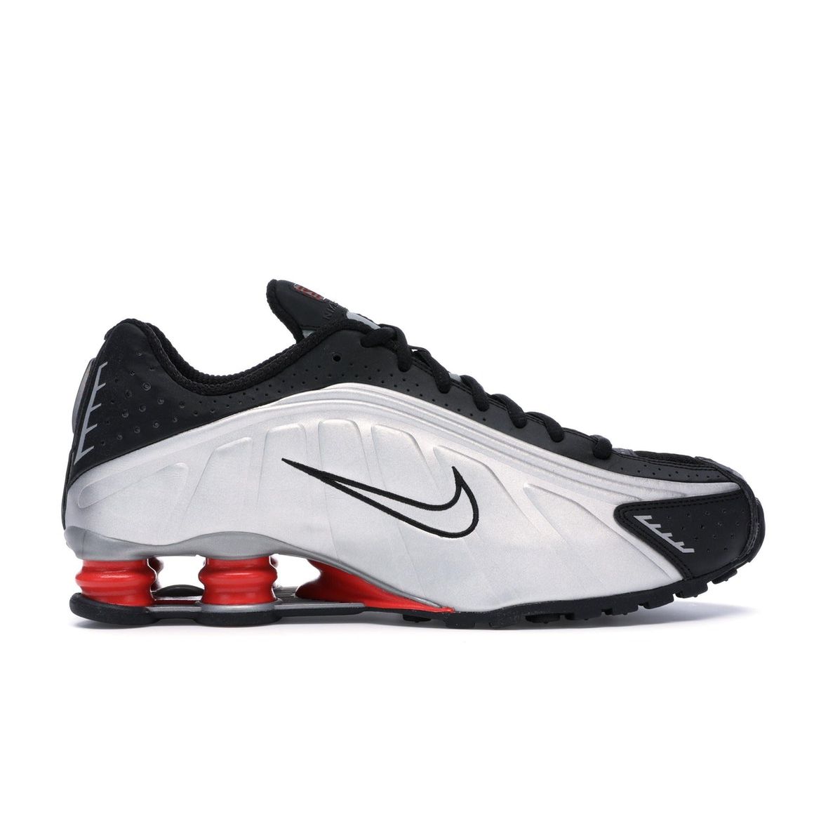 Кроссовки унисекс Nike Shox R4 Retro OG Silver Black Metallic-Silver-Max-Orange BV1111-008 38.5
Кроссовки унисекс Nike Shox R4 Retro OG Silver Black Metallic-Silver-Max-Orange BV1111-008 38.5