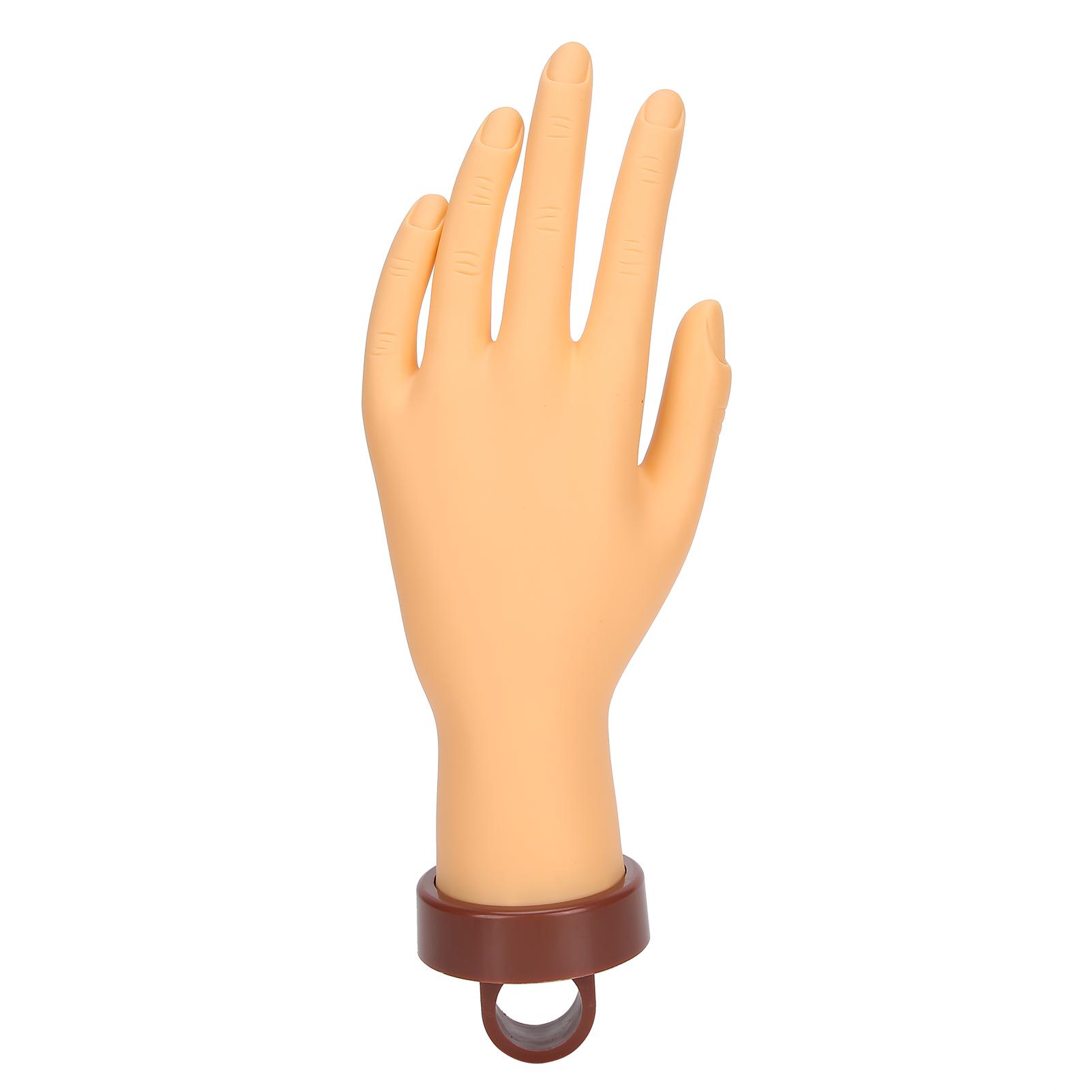 Nail Art Practice Hand Flexible Bendable Mannequin Hand Fake Hand for Nail Art Practice with Bracket
Nail Art Practice Hand Flexible Bendable Mannequin Hand Fake Hand for Nail Art Practice with Bracket