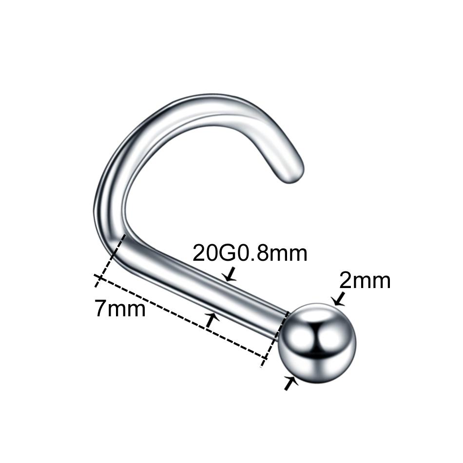 1PC 20G Steel Heart Nariz Piercing Screw Nostril Earring Piercings L Shape Nose Bone Studs Neus Rings Body Piercing Jewelry
1PC 20G Steel Heart Nariz Piercing Screw Nostril Earring Piercings L Shape Nose Bone Studs Neus Rings Body Piercing Jewelry