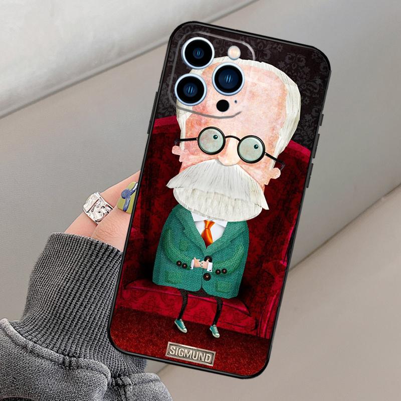 Чехол Sigmund Freud для iPhone 14 15 16 Pro Max 13 12 11 X XR XS Plus 12 13 Mini Мягкая задняя крышка iPhone 12
Чехол Sigmund Freud для iPhone 14 15 16 Pro Max 13 12 11 X XR XS Plus 12 13 Mini Мягкая задняя крышка iPhone 12