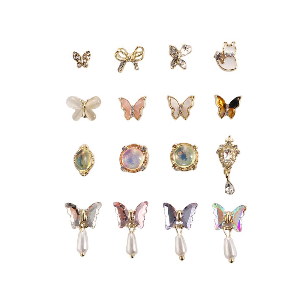 Flash Exquisite Nail Rhinestones Aurora Butterfly DIY Nail Art Decorations 3D Zinc Zinc Alloy Jewelry
Flash Exquisite Nail Rhinestones Aurora Butterfly DIY Nail Art Decorations 3D Zinc Zinc Alloy Jewelry