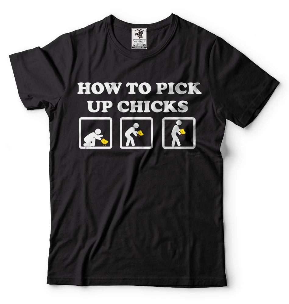 Funny Party T-T-shirt How To Pick Up Chicks Cool T-T-shirt Funny Birthday Gift T-shirt S
Funny Party T-T-shirt How To Pick Up Chicks Cool T-T-shirt Funny Birthday Gift T-shirt S