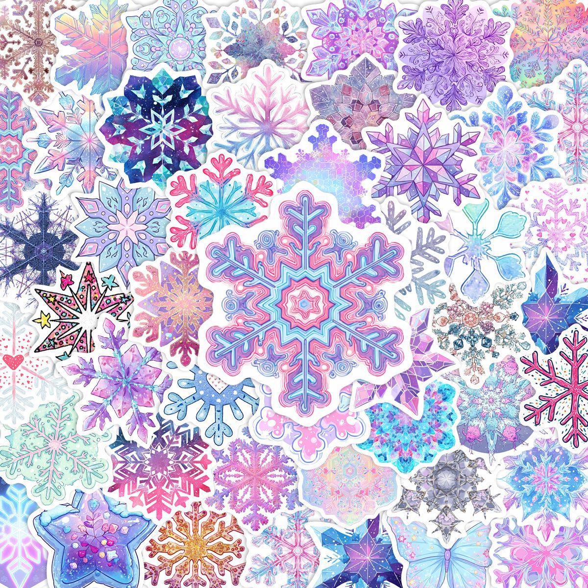 52pcs Christmas Snowflake Stickers: Waterproof, Removable Window Decor for Home & Shop No
52pcs Christmas Snowflake Stickers: Waterproof, Removable Window Decor for Home & Shop No