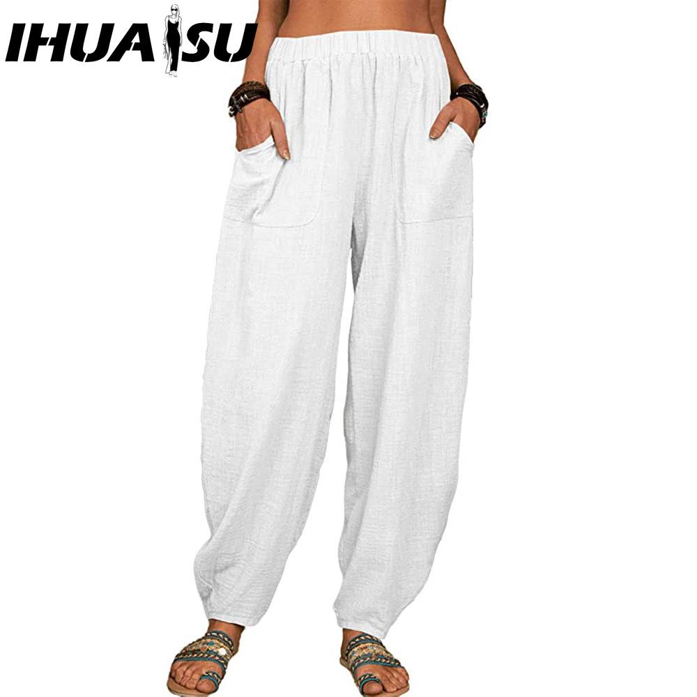 IHUASU Women s Fashion Casual Solid Color Print Pants & Capris S белый
IHUASU Women s Fashion Casual Solid Color Print Pants & Capris S белый