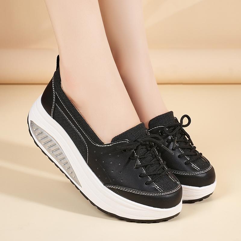 Женские серые лоферы с увеличением высоты, черные милые кожаные кроссовки на платформе, повседневные туфли на толстой подошве, обувь на танкетке EU:41 чёрный
Женские серые лоферы с увеличением высоты, черные милые кожаные кроссовки на платформе, повседневные туфли на толстой подошве, обувь на танкетке EU:41 чёрный