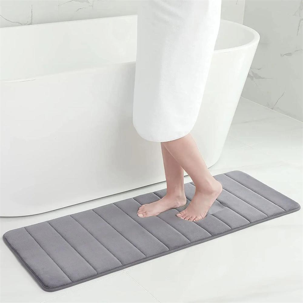 Olanly Memory Foam Bath Mat Super Absorbent Bathroom Mat Shower Carpet Soft Coral Velvet Floor Rug Home Decoration Non-Slip Rugs 43x61cm(17x24inch) темно-сірий
Olanly Memory Foam Bath Mat Super Absorbent Bathroom Mat Shower Carpet Soft Coral Velvet Floor Rug Home Decoration Non-Slip Rugs 43x61cm(17x24inch) темно-сірий